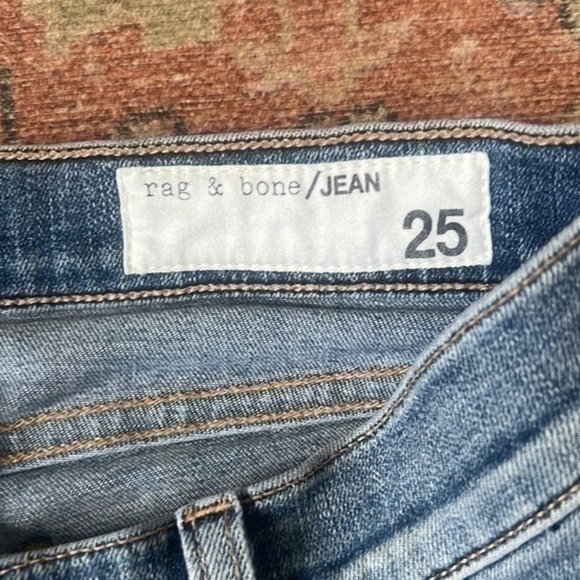 Rag & Bone Mid Rise Capri Size 25 Murray Wash - Picture 6 of 10